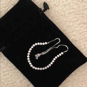 Sterling Silver and Swarovski crystal bracelet